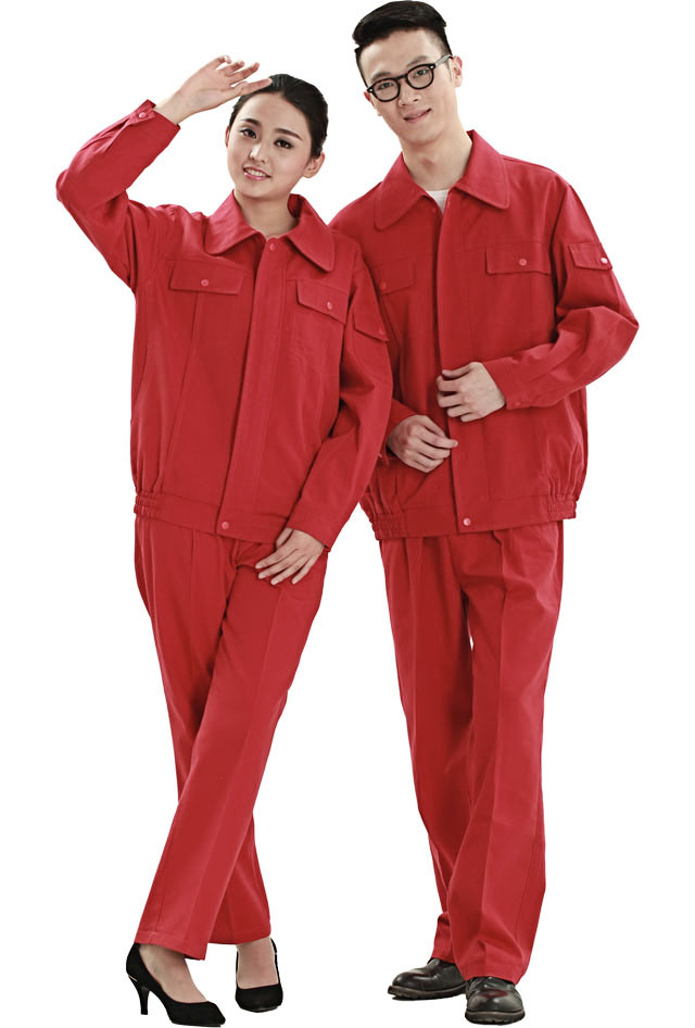 HR-829款帆布雙層茄克工作服款式圖片大全 HR-829款帆布雙層茄克工作服定制款式